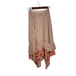 Free People Zuma Floral Tiered Skirt Women‘s Sz. 0 thumbnail 8