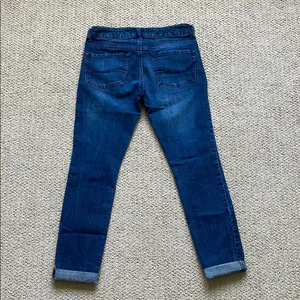 SO Women's Dark Blue Ankle Jeans thumbnail 9