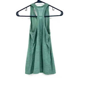 Old Navy Active size XS green racer back tank top athletic wear‎ athleisure thumbnail 2