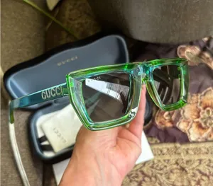 Authentic Gucci 51mm Emerald Green Acetate Sunglasses UNISEX thumbnail 10