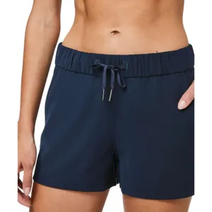 Lululemon On The Fly Mid-Rise Short Woven 2.5" True Navy thumbnail 3