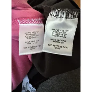 Juicy Couture Pink/Black Velour Biker Shorts Women’s Medium Set thumbnail 8