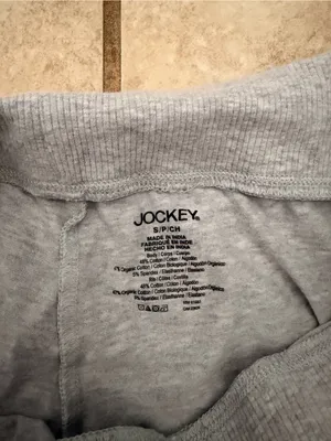 Jockey Gray Foldover Waist Flare Yoga Pants thumbnail 5