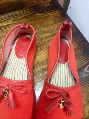 Coach coral Espadrille Flats Size 7.5 thumbnail 7