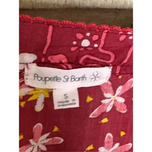 Poupette St. Barth Pink Floral Maxi Dress S thumbnail 7