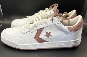 Converse CONS Mens Shoes Sz 7.5 White Saddle Fastbreak Pro Ox Leather A11095C thumbnail 1