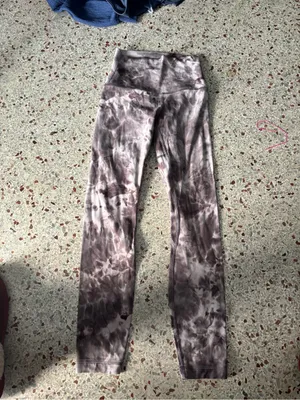 Lululemon Align High-Rise Pant díaMond dye brown white beige color lunar size 2 thumbnail 4