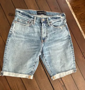 Abercrombie & Fitch Women’s Size 28 Denim Shorts High Rise Jean Shorts Stretch thumbnail 1