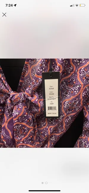 Romper Purple Size XS thumbnail 2