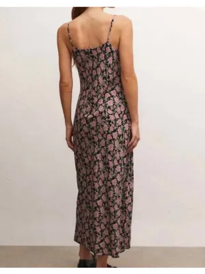 Z Supply Pink Floral Maxi Dress thumbnail 2
