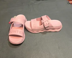 Hunter Women's Bloom Algae Platform Sandals Pink thumbnail 5