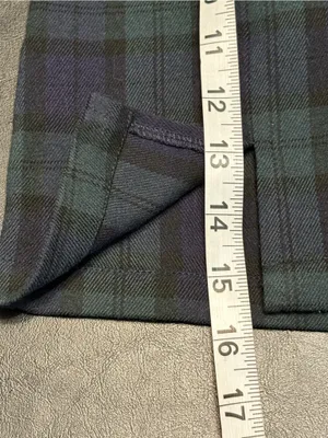 Brandy Melville Blue and Green Plaid Mini Skirt thumbnail 10