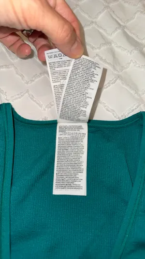 Athleta Ribbed Tank Racerback Green thumbnail 5