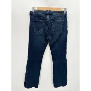 Adriano Goldschmied AG The Angelina Petite Boot Cut‎ Dark Wash Jeans 29R USA thumbnail 2