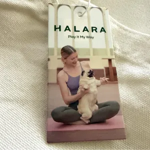 Halara Play It‎ My Way Canvas Tote NWT thumbnail 3