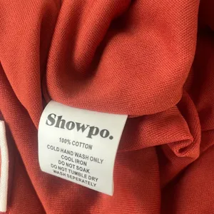 SHOWPO All the Lovers Wrap Skirt BALLET BALLETCORE Size 4 Rust Red Ruffle thumbnail 8