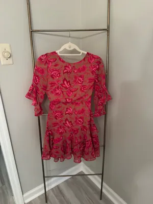 Sundae Muse Floral Dress Pink thumbnail 2