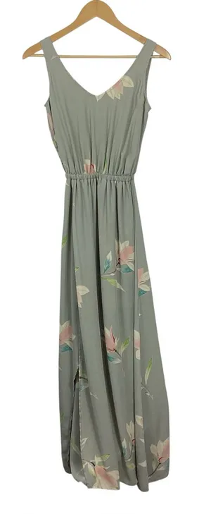 Show Me Your Mumu Kendall Maxi Dress Lily Showers Size XX-Small thumbnail 1