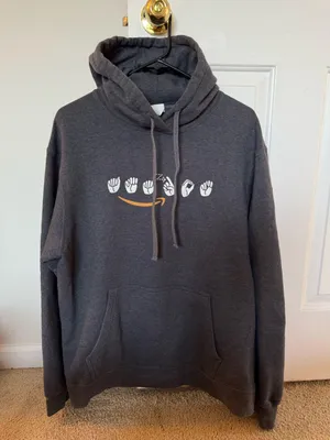 ASL Amazon Hoodie Gray Size L thumbnail 1