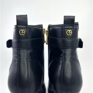 Giani Bernini Ninha Booties Size 10 Black Block Heel Buckle Dress Boots NWOB thumbnail 11