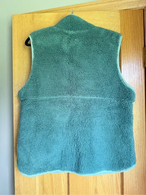 Maurices Teddy Sherpa Fleece Full-Zip Vest Women’s Medium NWT Gorpcore thumbnail 3