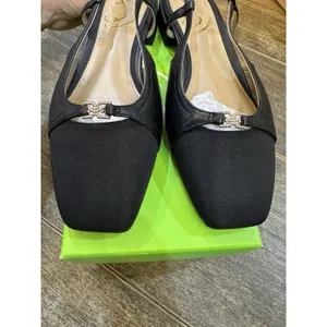Sam Edelman Kara slingback flats featuring a square cap‎ toe Size 6 thumbnail 6