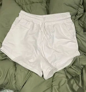 Amazon White Sweatshorts thumbnail 1