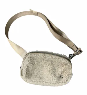 lululemon athletica Cream Sherpa Crossbody Belt Bag thumbnail 1