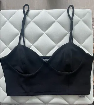 Zara black Crop Top thumbnail 1