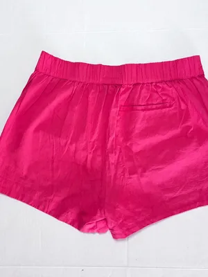 NWT Pact Canopy Linen Organic Cotton Blend Tank Top & Shorts Set - L - Coral Red thumbnail 4