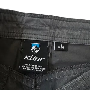 Kuhl Women Sz 8 Reg Charcoal Grey Vintage Patina Dye Outdoor Hiking Pants | 0123 thumbnail 3
