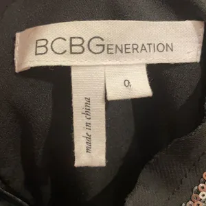 BCBGeneration Sequin Blue Frost Mini Dress thumbnail 6