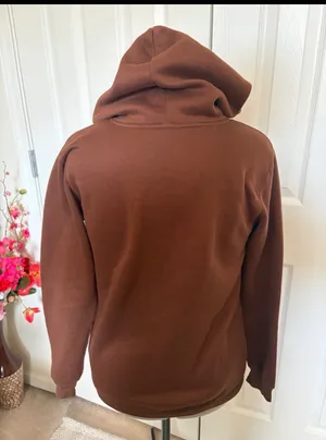 Alpinestars pullover hoodie in a brown color. thumbnail 2