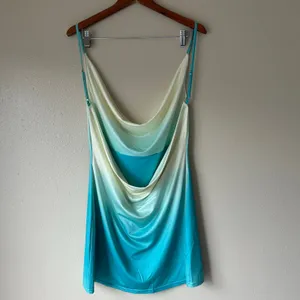Peppermayo Brinny Ombré Mini Dress US Size 10 thumbnail 8