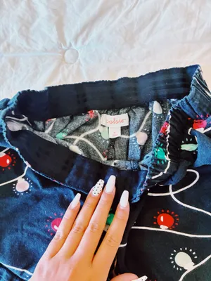 Target Pajama Shorts Christmas Colsie thumbnail 2