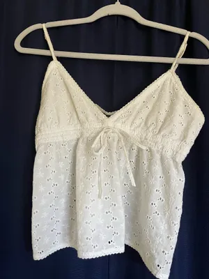 Brandy Melville Top Tank White thumbnail 1