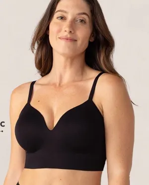 Truekind Wireless Shaping Bra Black sz small NWOT Supportive Comfort Style 10210 thumbnail 1