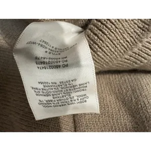 Wilfred Aritzia Clara Merino Wool Waist Sweater Womens Size XXS Brown Pullover thumbnail 6