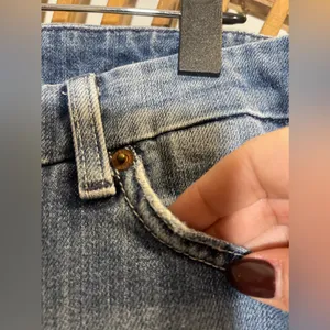 VTG Y2K 7 for all Mankind Classic Blue Women's Jeans Low Rise BootCut thumbnail 3