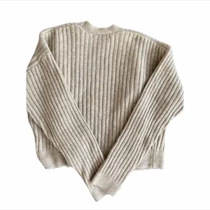 ✨ sand skinny rib cropped cardigan✨ thumbnail 7