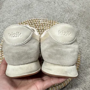 Kizik Women’s Milan Sneakers Shoes Handsfree Comfort in Bone Cream 8 thumbnail 9