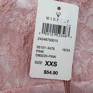 Windsor Dress NWT PINK LACE corset dress XXS thumbnail 6