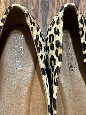 Sperry Leopard Print Flats with Gold Accent thumbnail 11