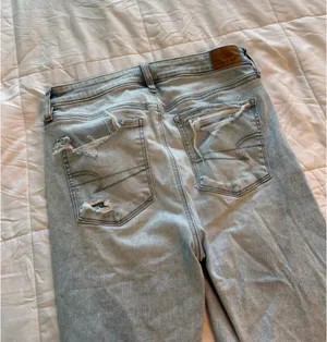 American Eagle Ripped Next Level Stretch Jeans  thumbnail 6
