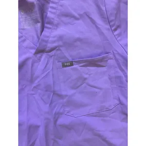 FIGS Technical Collection Purple V-Neck Scrub Top XL FW1000 Womens Short Sleeve thumbnail 2