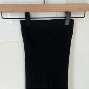 New Fear Of God Essentials Ribbed Legging in Black thumbnail 8