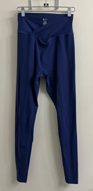 Buff Bunny Legacy Crossover Leggings Blue Medium thumbnail 1