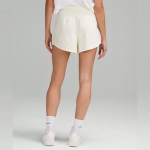 Lululemon Inner Glow Short 3" *Terry Sundance Light Yellow Size 4 thumbnail 3
