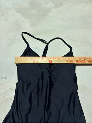 Aerie Classic Black One-Piece Swimsuit full coverage m long thumbnail 2