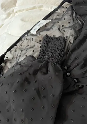 Hello Molly Black Long Sleeve Top thumbnail 6